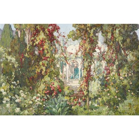 VILLA AND GARDEN IN ALGIERS