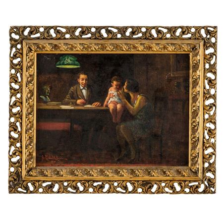 Interior with family