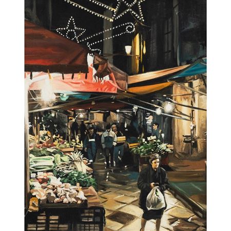 Vucciria Market in Palermo (night)