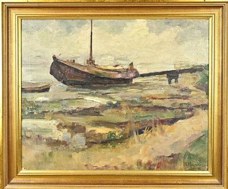 Fishing boat at jetty