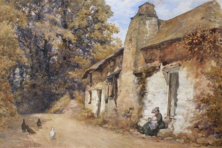 "Cockington, Devon" by Edward Henry Bearne - Auction record, sale price, and art valuation. Compare with similar artists and explore comparable artworks.