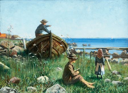Sommaridyll i skärgården
