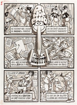"Pinocchio alla Jacovitti", 1977 (4)