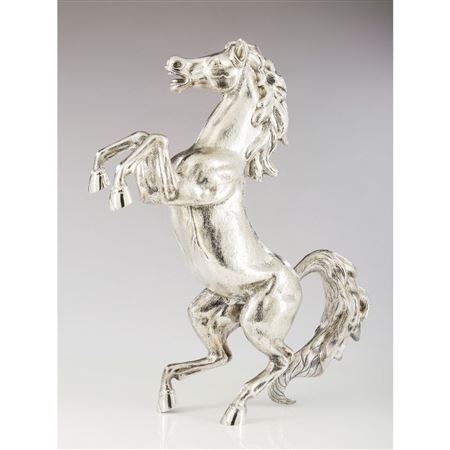 Rampant horse by Manuel Alcino - Auction record, sale price, and art valuation. Compare with similar artists and explore comparable artworks.