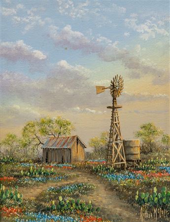 Sample artwork by Arthur McCall (20th Century), known for painting - View similar artists and auction records