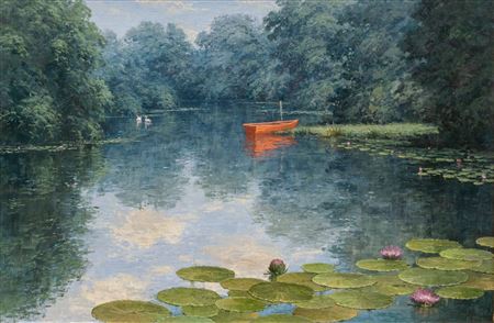 Monet's Pond, 1987