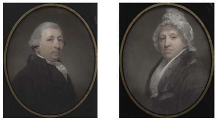 Portraits of Mr Dirck Rudolf Wijckerheld Bisdom and his wife Digna Wendilia Wijckerheld Bisdom-Meyners (2) by Charles Howard Hodges - Auction record, sale price, and art valuation. Compare with similar artists and explore comparable artworks.