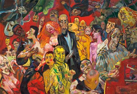 ”Fête in Leipzig II”. 1989