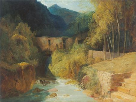 Sample artwork by Karl Blechen (1798 - 1840), known for painting - View similar artists and auction records
