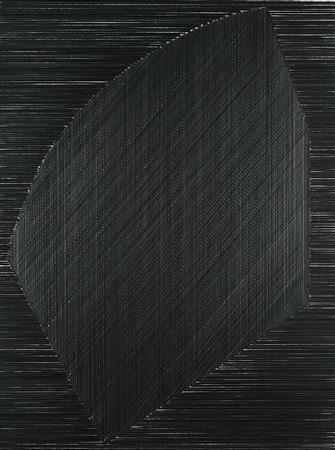"Linien aus drei verschiedenen Richtungen ergeben einen Körper". 1982 AND "Ein vertikales begrenztes Feld unter einer horizontalen endlos Ebene (Skulptur)". 1982 (2)