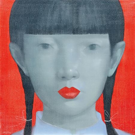 Untitled (Mädchenkopf) by Attasit Pokpong - Auction record, sale price, and art valuation. Compare with similar artists and explore comparable artworks.