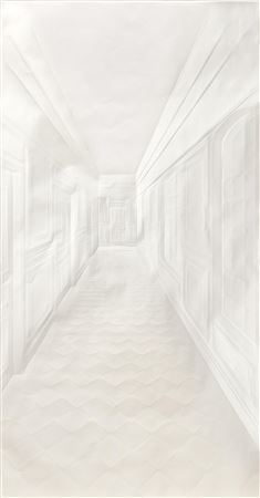 Untitled (Hallway with Doors and Windows)