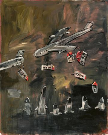Alternativvorschlag (Häuser auf Bomben)