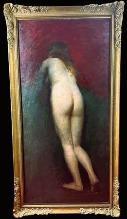 Femme nue de dos
