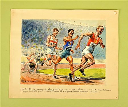 Olympic Games/ Summer, 1952/ Helsinki/ Zatopek/ Mimoun/ Ordner/