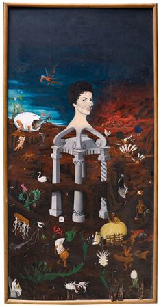 Dreamlike portrait of Gina Lollobrigida