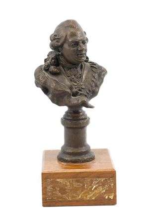 King Louis XV Bronze Bust