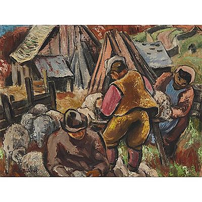 SHEERING SHEEP, 1949