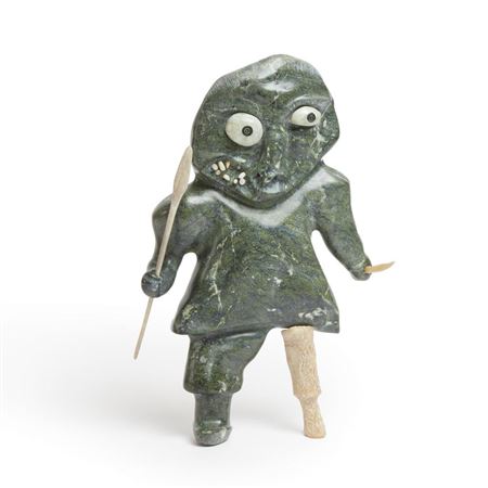 HUNTER WITH PEG LEG, 1988