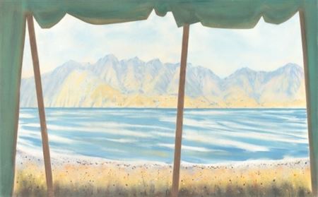 Midday Hawea by Doris Lusk - Auction record, sale price, and art valuation. Compare with similar artists and explore comparable artworks.