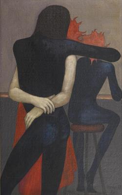 Scene with lovers