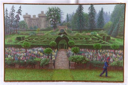 "Leaving the Lupin Garden"