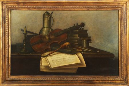 "STILL LIFE WITH VIOLIN"