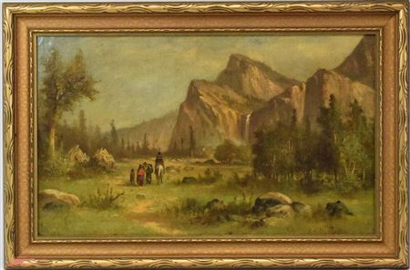 Indians in Yosemite Valley