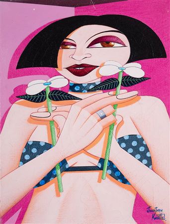 WOMAN WITH FLOWERS