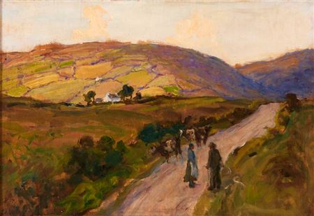 THE OLD LAYDE ROAD TO CUSHENDUN, COUNTY ANTRIM