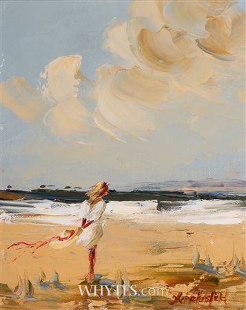 Girl on a Beach