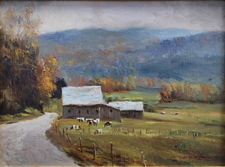 Cows Grazing