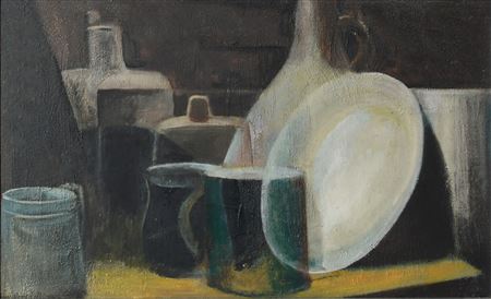 The white dish
