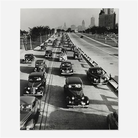 Sample artwork by Andreas Feininger (1906 - 1999), known for magazine photographer-portraits, skyscrapers, writer, architect - View similar artists and auction records