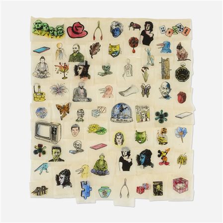 Untitled (Green Rushmore)