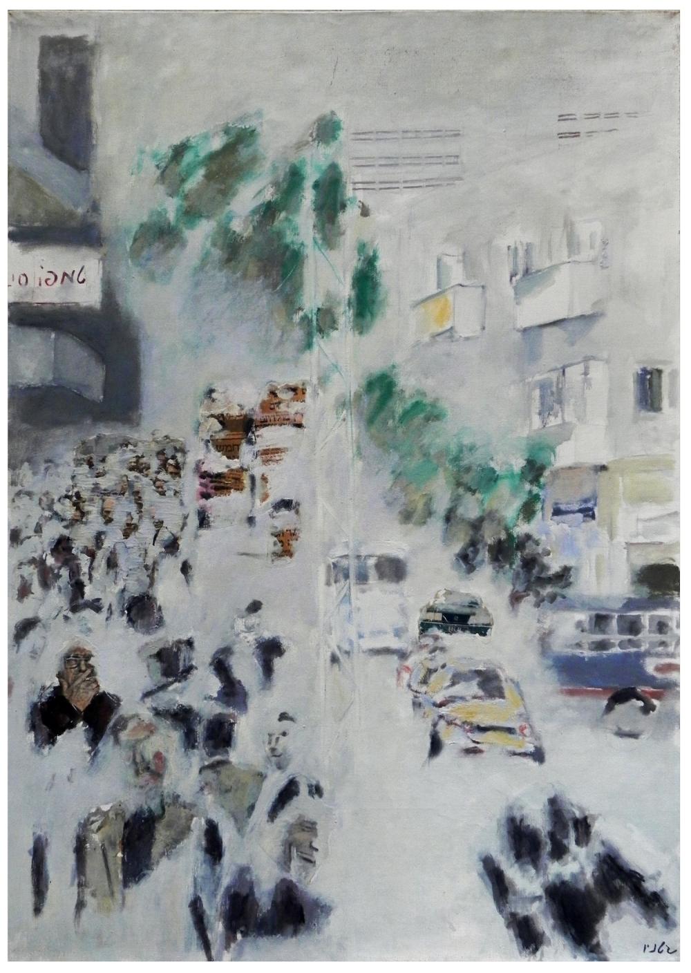 Allenby Street in Tel Aviv