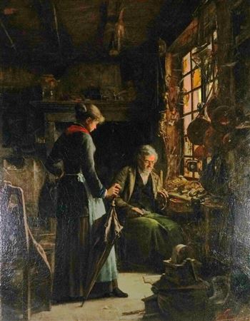 Father Serpolet's shop by Jacques Louis Gay - Auction record, sale price, and art valuation. Compare with similar artists and explore comparable artworks.