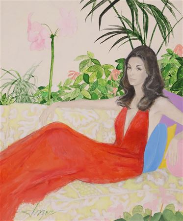 Portrait of Elizabeth Watson Donnell