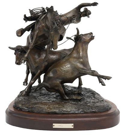 Every Way But Loose by Frank Polk - Auction record, sale price, and art valuation. Compare with similar artists and explore comparable artworks.