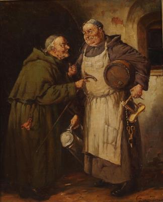 Monks in the Wine Cellar