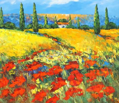 Sample artwork by Madjid Rahnavardkar (Born 1943), known for painting - View similar artists and auction records