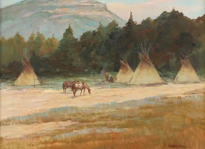 Camp in the Meadow