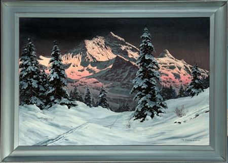Am Grossglockner by Hans Smatlak Barma - Auction record, sale price, and art valuation. Compare with similar artists and explore comparable artworks.