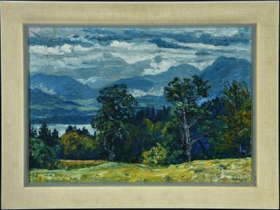 Mountain Landscape with Lake
