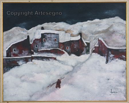 Sample artwork by Toffolo Anzil (1911 - 2000), known for painting - View similar artists and auction records