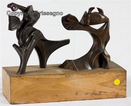 Bozzetto per Minotauro by Vittorio Basaglia - Auction record, sale price, and art valuation. Compare with similar artists and explore comparable artworks.