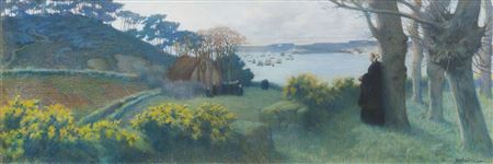 The Departure of the Icelanders in the Bay of Paimpol by Henri Dabadie - Auction record, sale price, and art valuation. Compare with similar artists and explore comparable artworks.