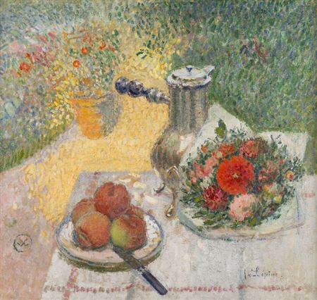 Sample artwork by Joseph Louis Francois Lepine (1867 - 1943), known for modernist, impressionist  landscape and figure painting - View similar artists and auction records
