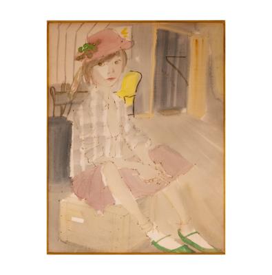 Untitled (Seated Girl)