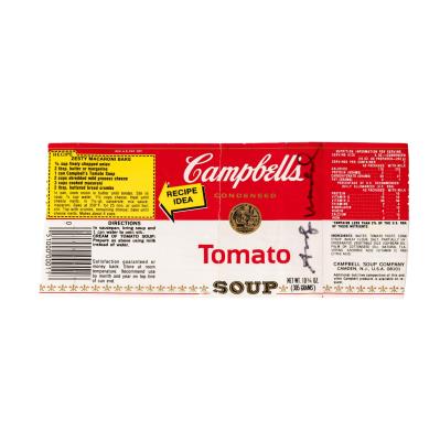 Campbell's Soup Label